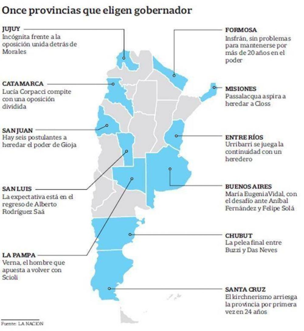 Buenos Aires y Santa Cruz, las dos provincias que desvelan al kirchnerismo