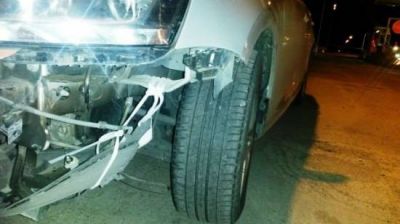 Pablo Far�as, sufri� un accidente en la ruta 2 y lo puede contar