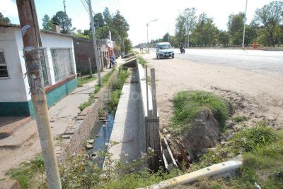 Falta mantenimiento en los desag�es de la Costa, en la previa de El Ni�o