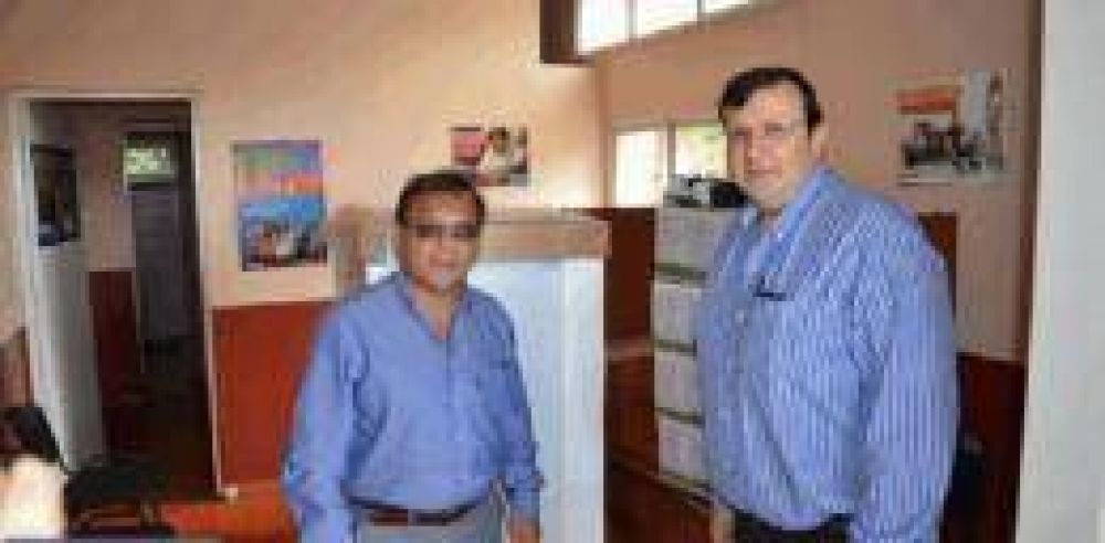 Salud P�blica entreg� insumos y equipamiento en el paraje Santa Rosa de Colonia Liebig