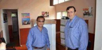 Salud P�blica entreg� insumos y equipamiento en el paraje Santa Rosa de Colonia Liebig