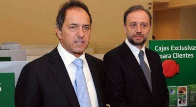 Scioli anunci� que de ser Presidente nombrar� a Marangoni al frente del Banco Naci�n