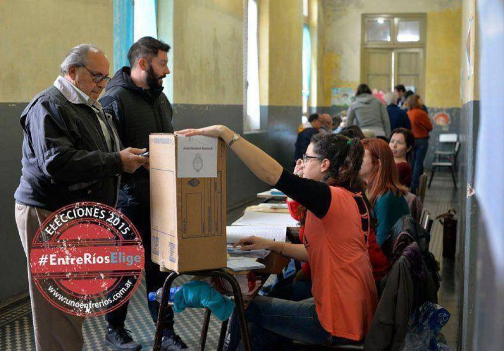 M�s de un mill�n de entrerrianos est�n habilitados para votar este domingo