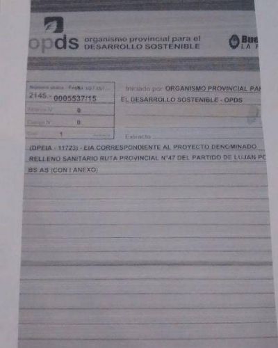 Vecinos se manifestaron en contra del relleno sanitario