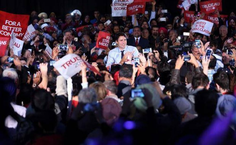 Justin Trudeau es el nuevo primer ministro de Canad�