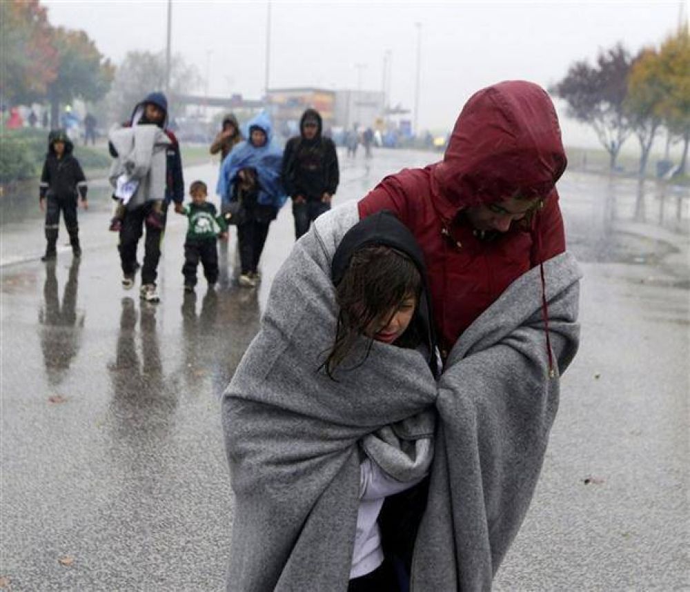 Se acerca el invierno y vuelve m�s dram�tica la crisis de los refugiados