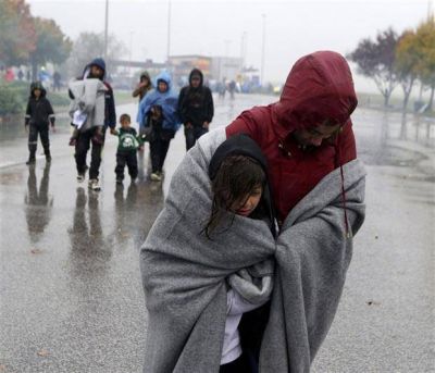 Se acerca el invierno y vuelve m�s dram�tica la crisis de los refugiados