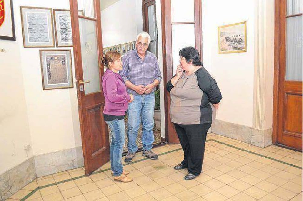 Una concejal saavedrense se atrincher� en el municipio