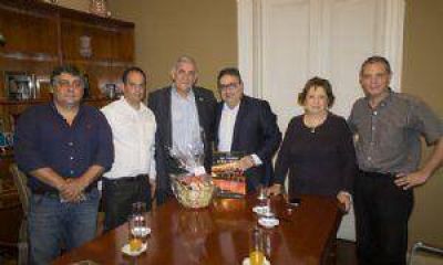 Jalil recibi� al intendente Las Termas de R�o Hondo