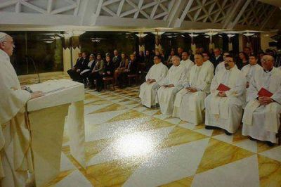Sacerdotes santiague�os celebraron misa con el Papa en Roma