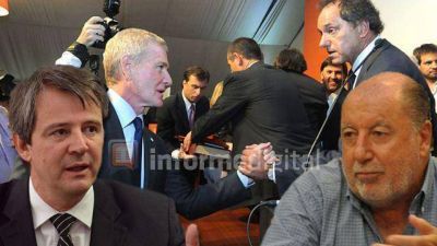 Bahl le contest� a Busti y justific� el apoyo de De Narv�ez a Scioli