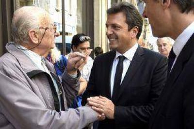En Rosario, Massa prometi� declarar la Emergencia Nacional de Seguridad