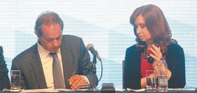 Scioli se comprometi� oficialmente a continuar la pol�tica petrolera de CFK
