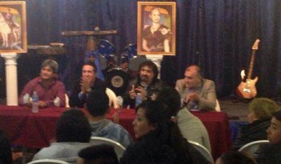 DAR�O D�AZ P�REZ JUNTO A VECINOS DE MONTE CHINGOLO