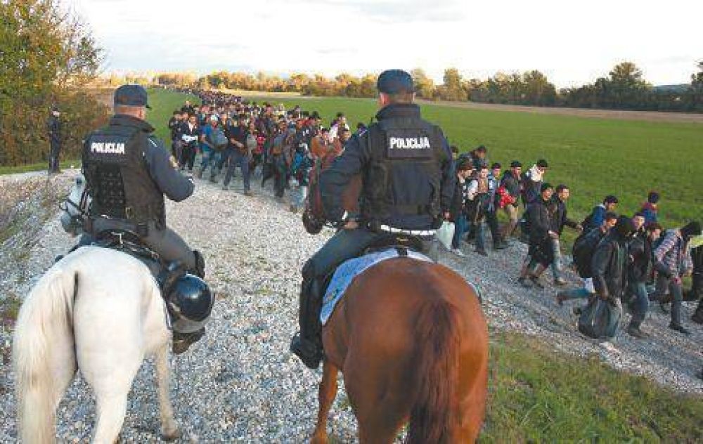 Eslovenia lleva el ej�rcito a la frontera para controlar el ingreso de inmigrantes