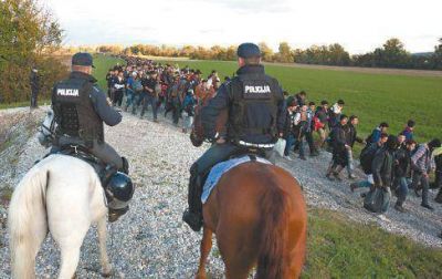 Eslovenia lleva el ej�rcito a la frontera para controlar el ingreso de inmigrantes