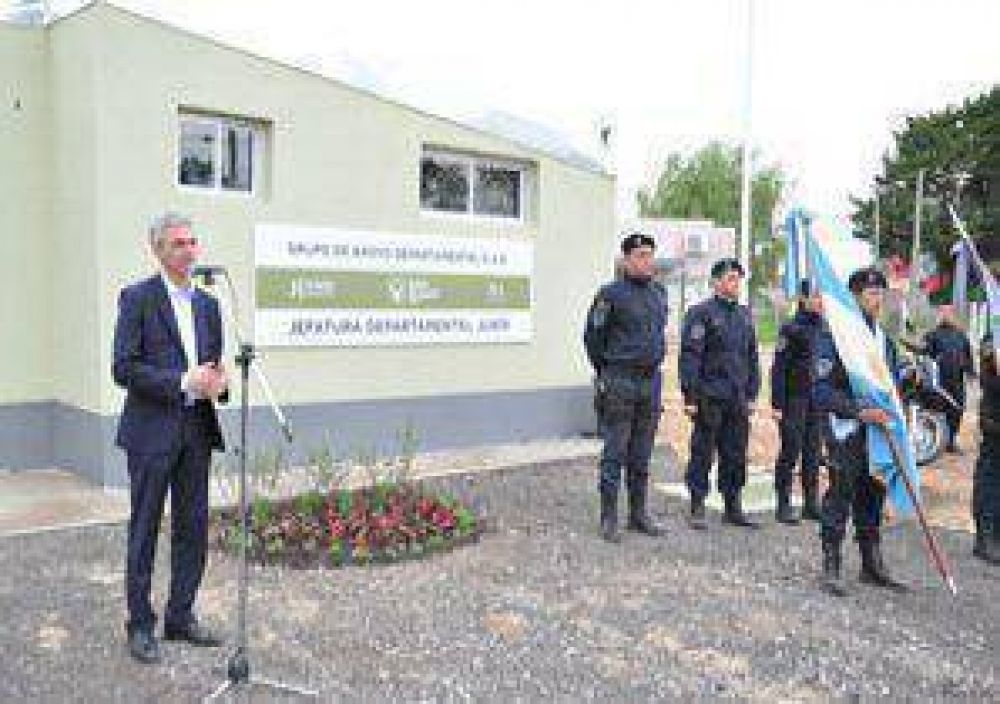 Qued� habilitada la nueva sede del Grupo de Apoyo Departamental de la Polic�a