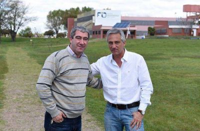 Jos Eseverri junto al ex candidato a concejal de Progresistas Marcos Lavandera