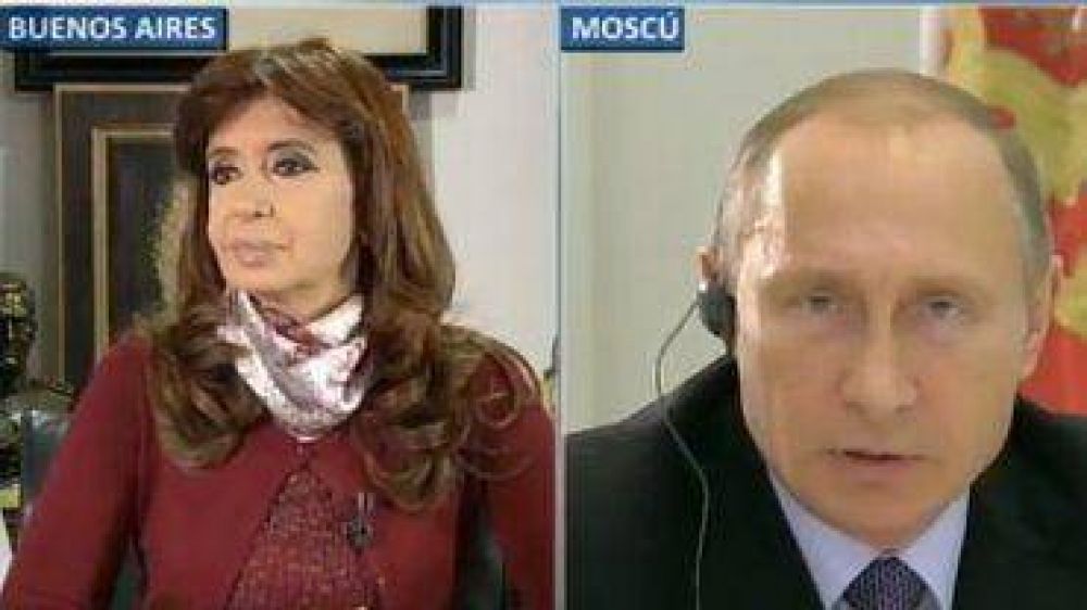 Cristina Kirchner, en conferencia con Putin: 