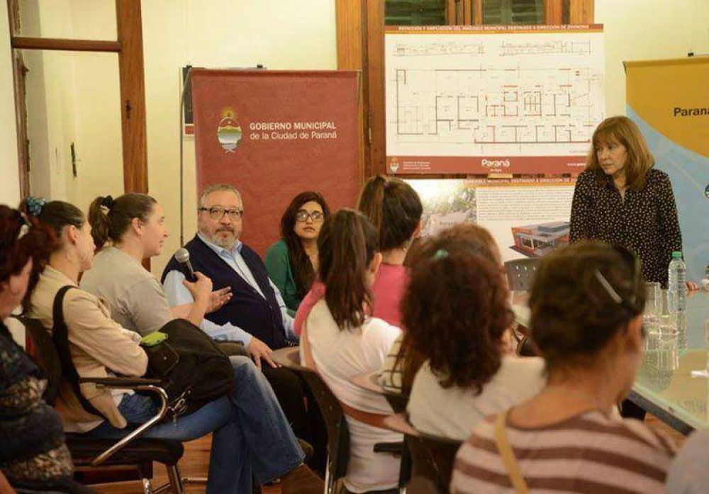 La intendenta Osuna se reuni� con proteccionistas por el Hospital Veterinario