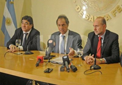 Daniel Scioli: �garantizo la presencia de las fuerzas federales hasta erradicar el narcotr�fico�