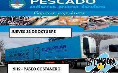 San Nicol�s: Llega Pastas, l�cteos, art�culos de limpieza y pescado para todos