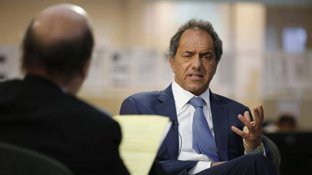 Scioli: tras los votos del coraz�n del pa�s