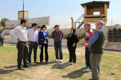 Peppo asegur� que apoyar� el desarrollo del deporte en General Pinedo