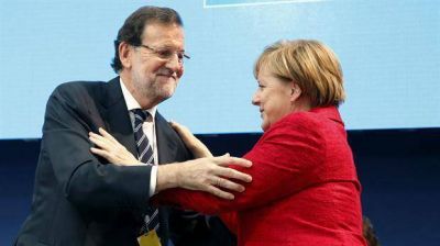 Espa�a: Angela Merkel y Nicolas Sarkozy hacen campa�a por Mariano Rajoy