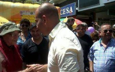 Martiniano Molina cerró su campaña en Quilmes