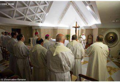 Homil�a del Papa: �Nuestra conversi�n es un trabajo de todos los d�as�