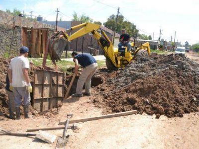 Avanza la construcci�n de los conductos en la Cuenca del Canal Watzenborn