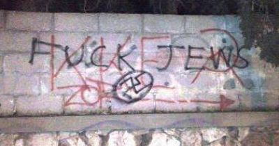 Cementerio jud�o profanado