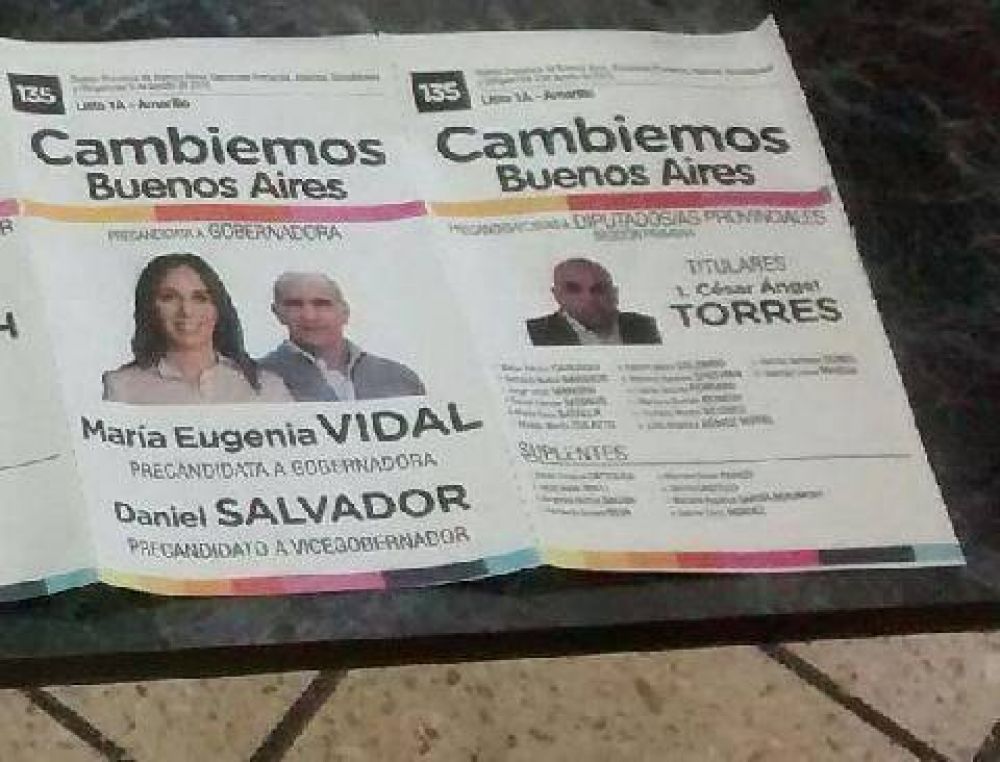 Cambiemos tambi�n se sum� a la denuncia de boletas cortadas