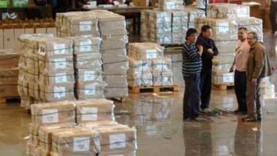 Comenz� el operativo de reparto de urnas para las elecciones nacionales