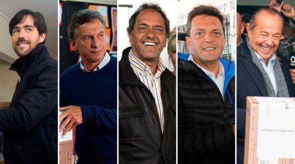 Ya votaron casi todos los candidatos a presidente: falta Stolbizer