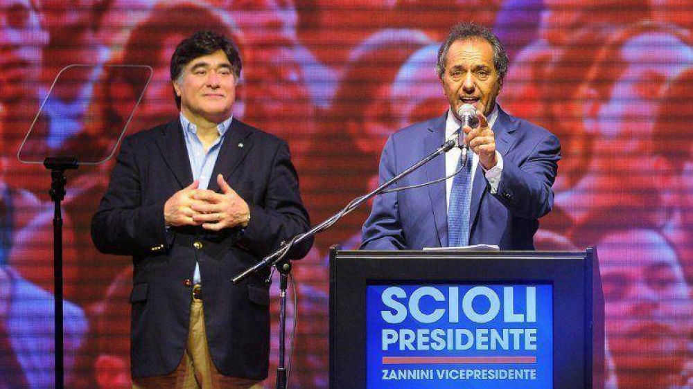 Daniel Scioli reconoci� que habr� ballotage