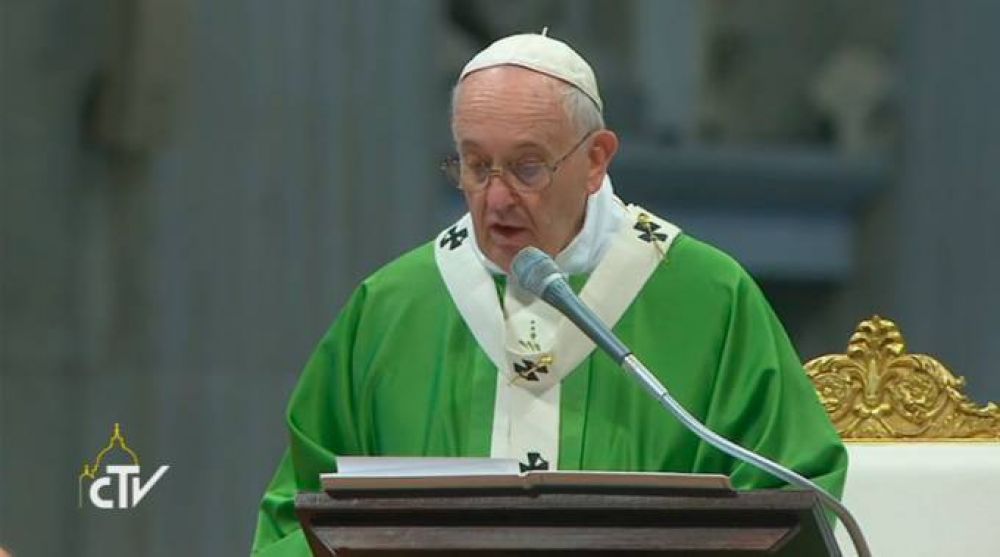 TEXTO COMPLETO: Homilía del Papa Francisco en la Misa de clausura del Sínodo de la Familia