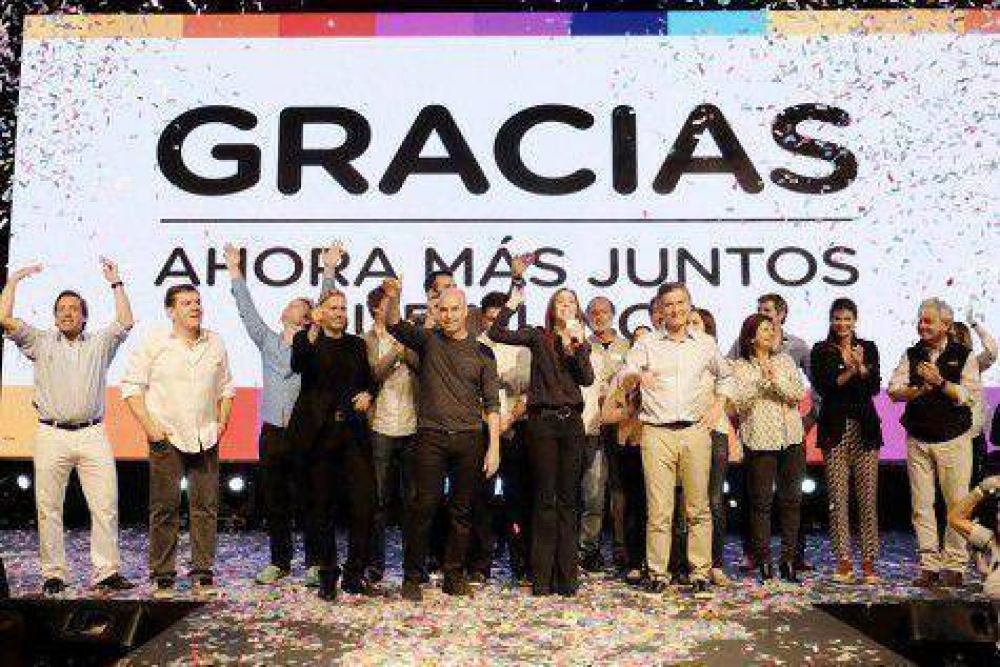 Larreta festej� por partida triple
