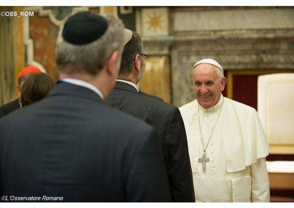El Papa recibirá a los líderes judíos a 50 años de Nostra Aetate