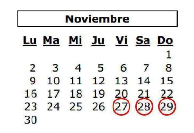 El Gobierno pas� el feriado del 23 para el viernes 27 de noviembre