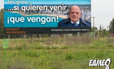 Eameo y Arroyo invitan a los turistas a visitar Mar del Plata