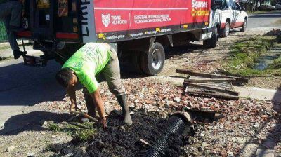 El Municipio realiza tareas de mantenimiento y limpieza