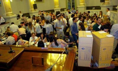 Las fuerzas recuperan votos, pero no se modifica el resultado provisorio