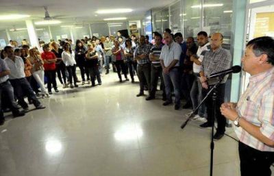 Empleados p�blicos celebran su d�a con un acto