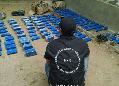Ten�a 90 kilos de marihuana y planeaba instalarse en San Luis