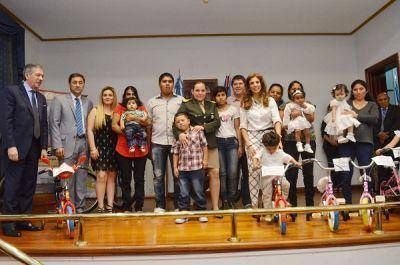 Ahijados presidenciales compartieron emotiva jornada con la Gobernadora