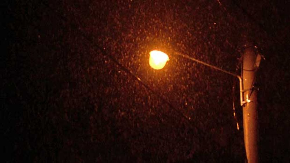 Brusco descenso de la temperatura e intensas lluvias en todo Santiago