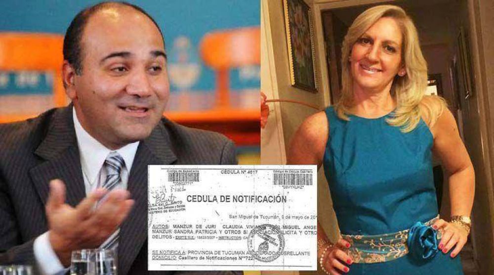 Varios familiares de MANZUR van a juicio oral por robar MILES de cheques de sueldos de maestras tucumanas 