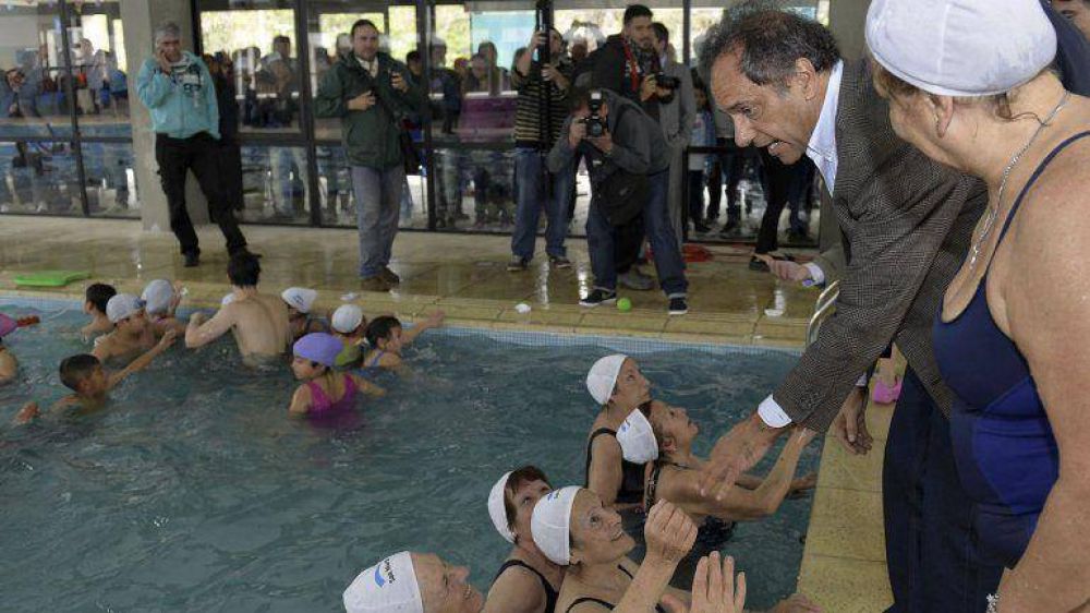 A pesar de los anuncios, Daniel Scioli dijo que el de su gabinete 